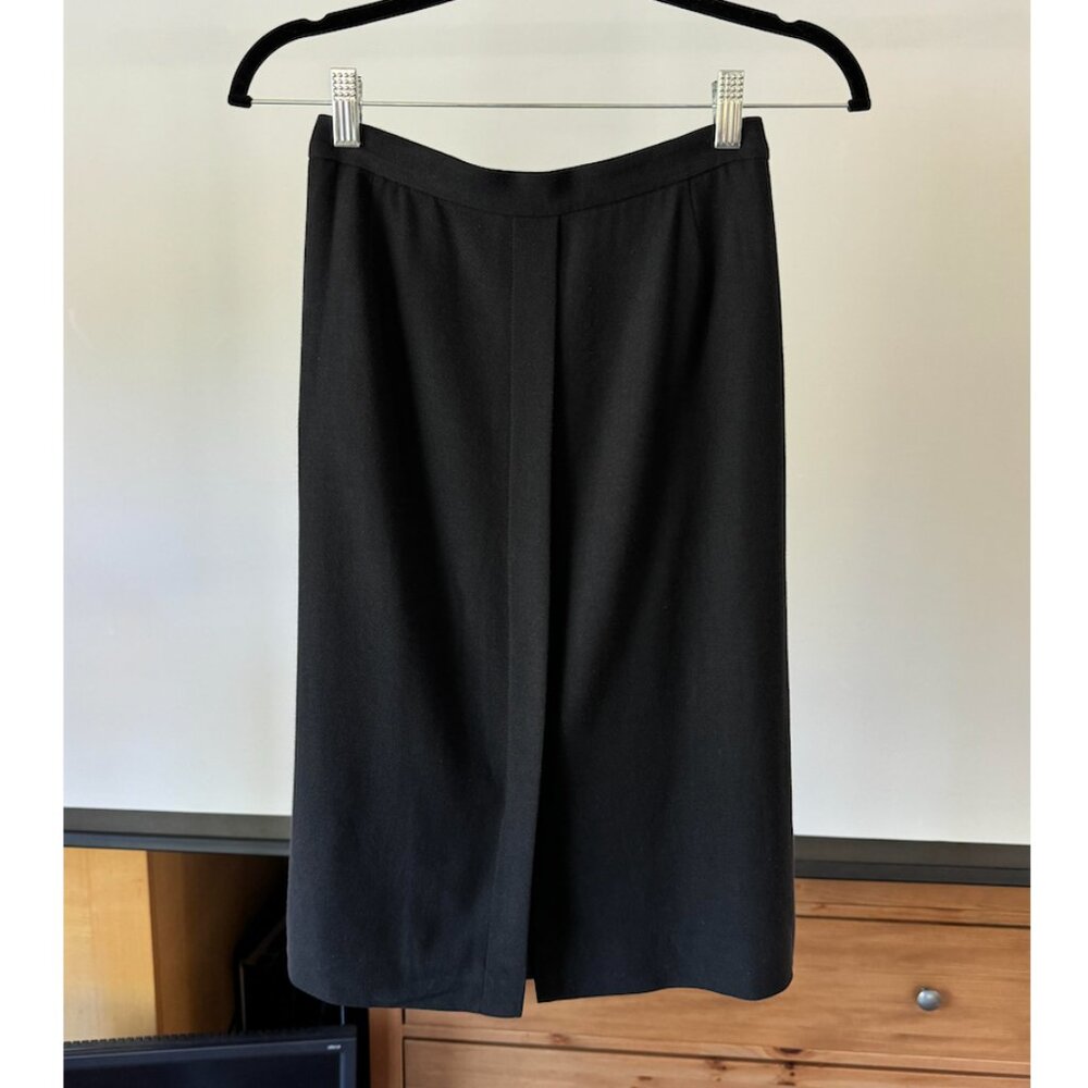 Armani Collezioni Black Midi Skirt